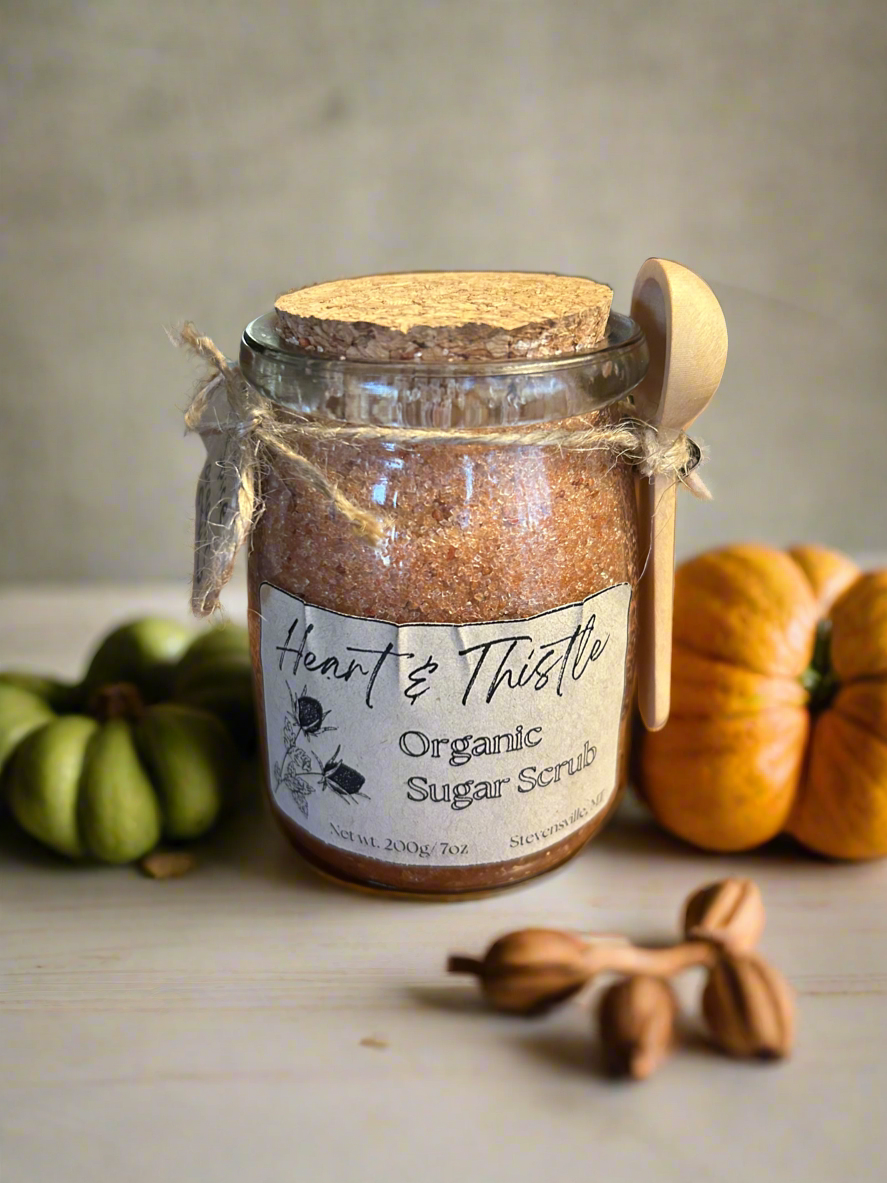Pumpkin Spice- Organic Exfoliating Sugar Scrub