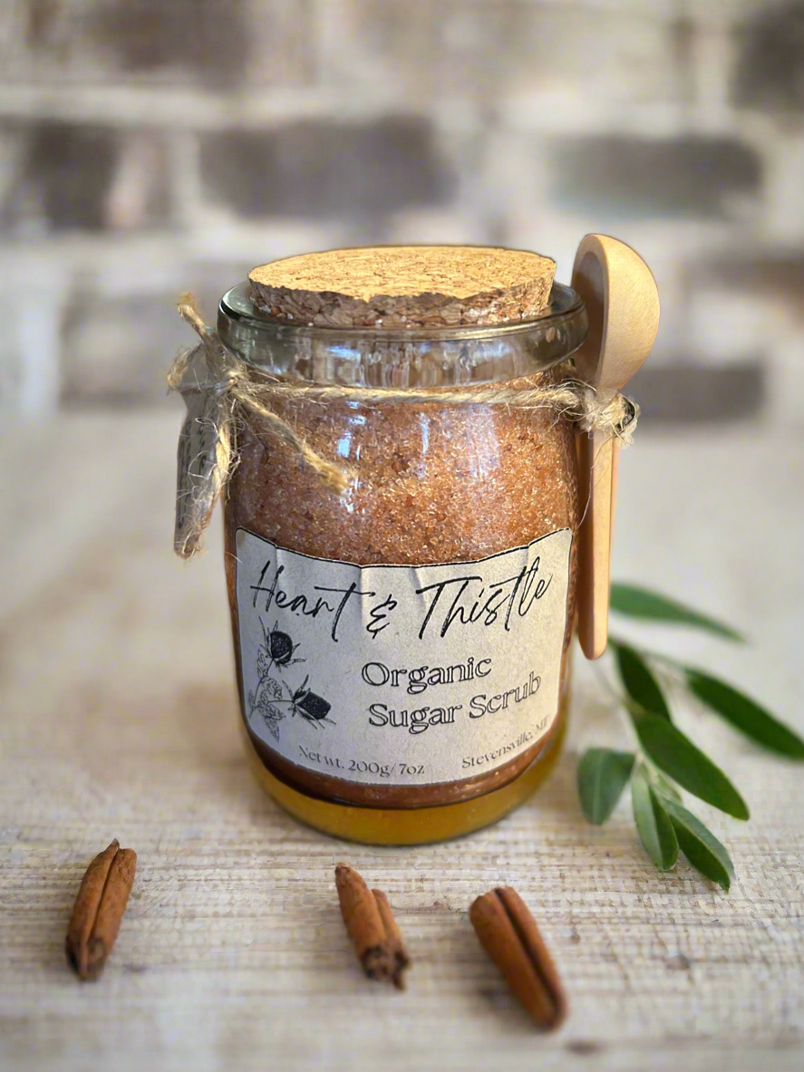 Pumpkin Spice- Organic Exfoliating Sugar Scrub