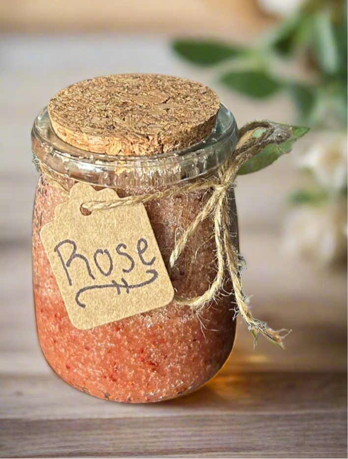 Rose- Organic Exfoliating Sugar Scrub