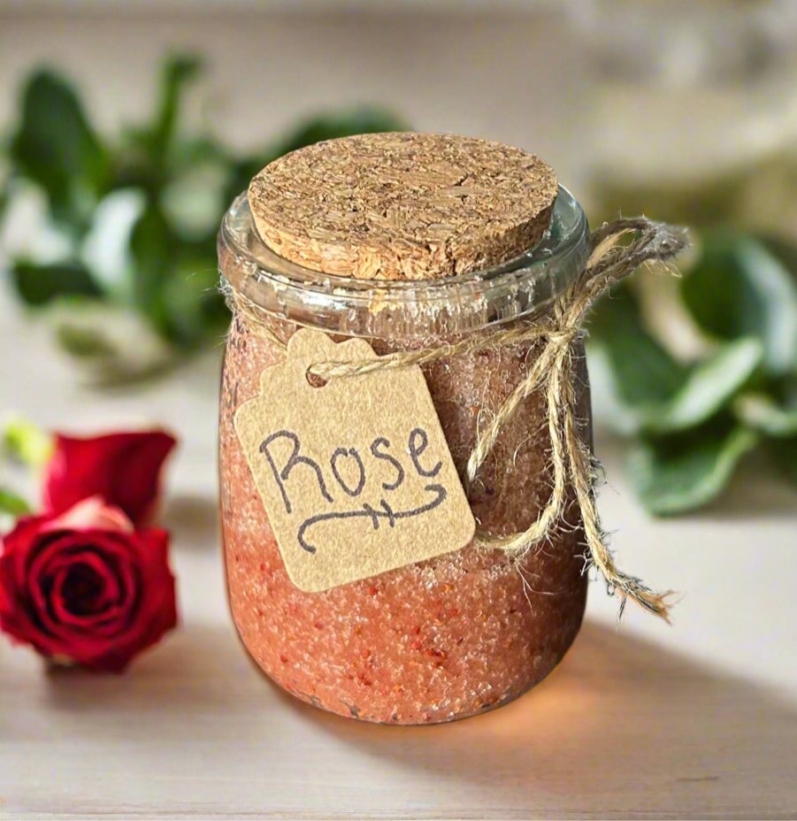 Rose- Organic Exfoliating Sugar Scrub