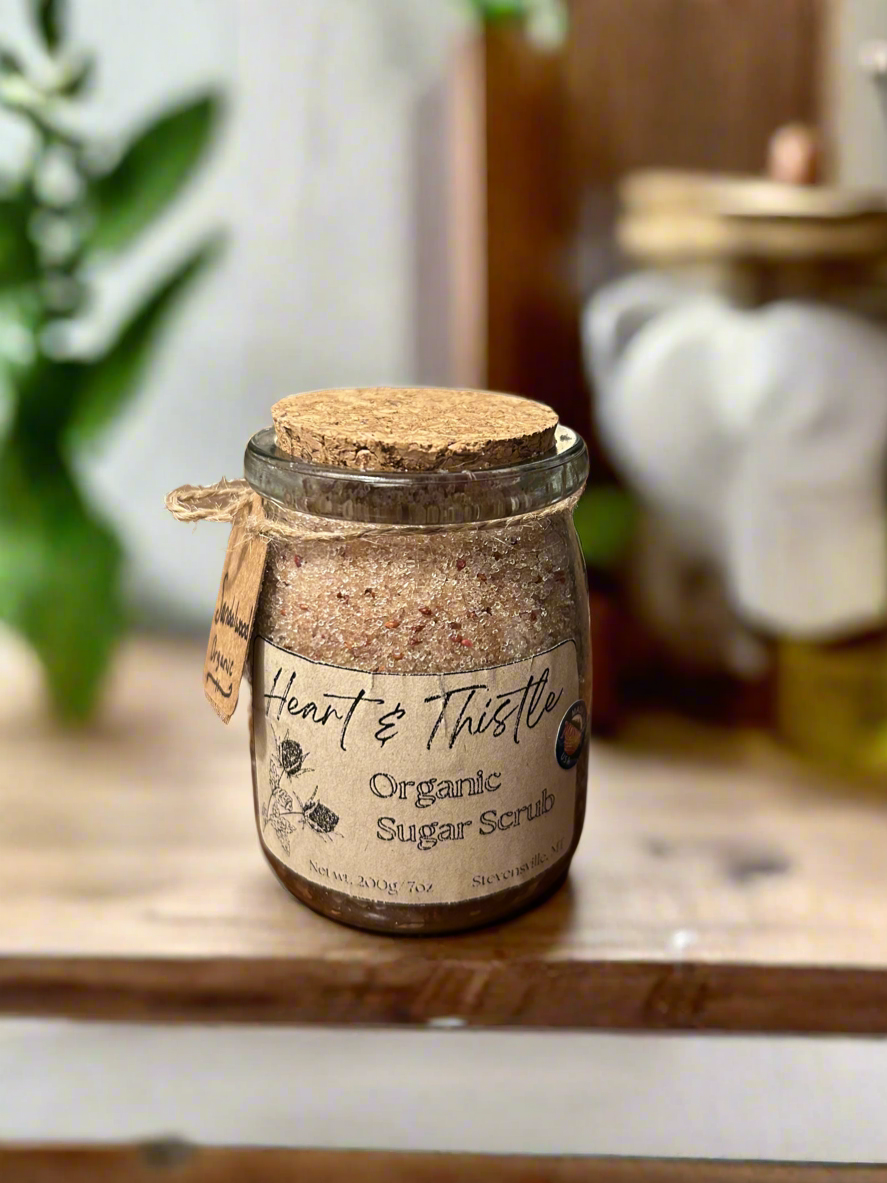 Sandalwood- Organic Exfoliating Sugar Scrub
