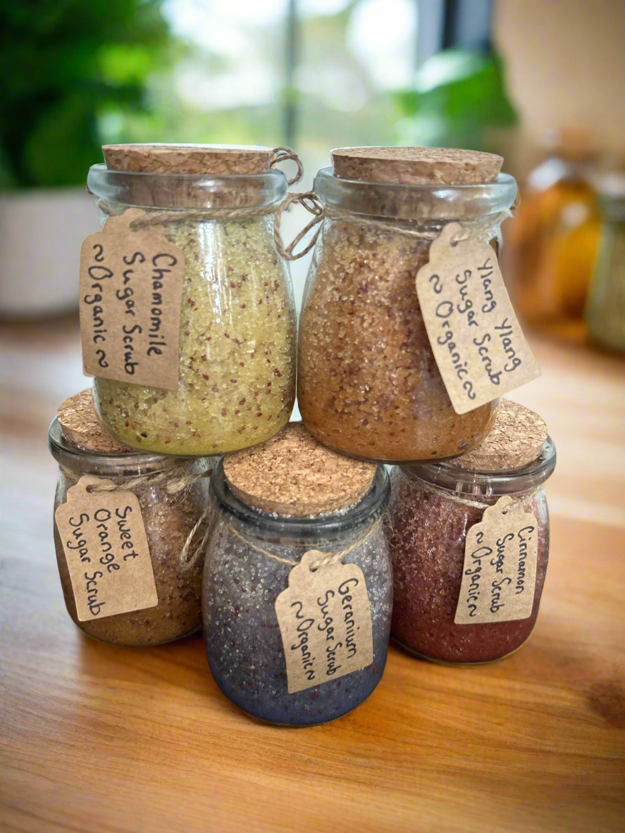 Custom Order- Organic Exfoliating Sugar Scrub