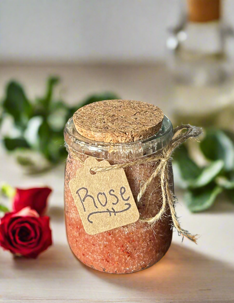 Rose- Organic Exfoliating Sugar Scrub
