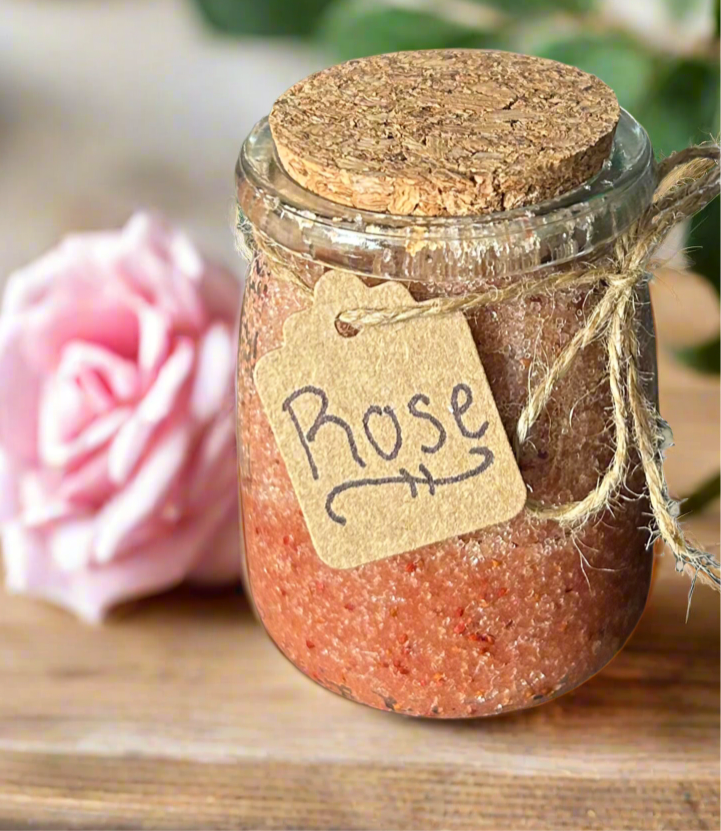Rose- Organic Exfoliating Sugar Scrub