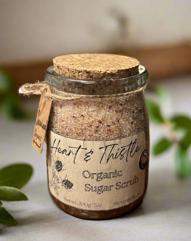 Sandalwood- Organic Exfoliating Sugar Scrub