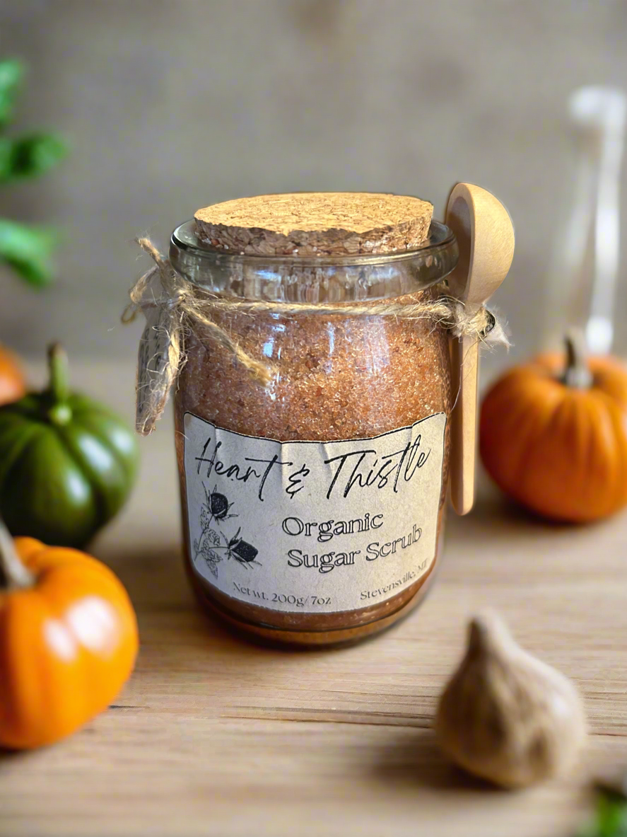 Pumpkin Spice- Organic Exfoliating Sugar Scrub
