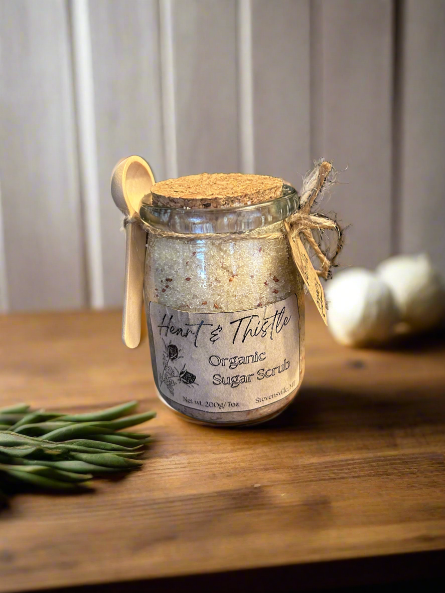 Vanilla- Organic Exfoliating Sugar Scrub