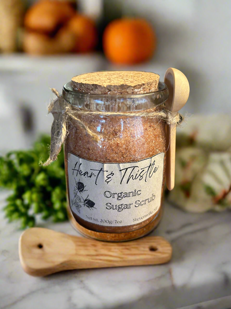 Pumpkin Spice- Organic Exfoliating Sugar Scrub